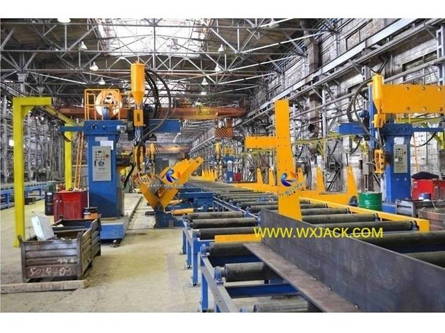 L&iacute;nea de producci&oacute;n de vigas de 3 H