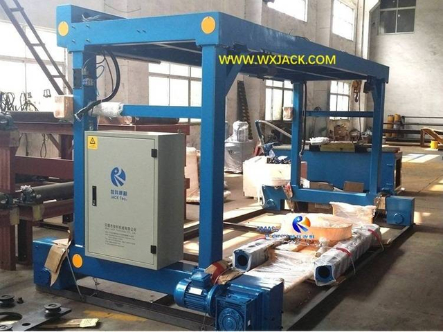12 M&aacute;quina de soldadura por arco sumergido con viga IH 9