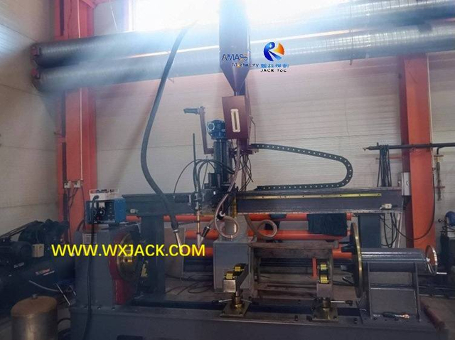M&aacute;quina de soldadura continua circunferencial con brida de 7 tubos 1