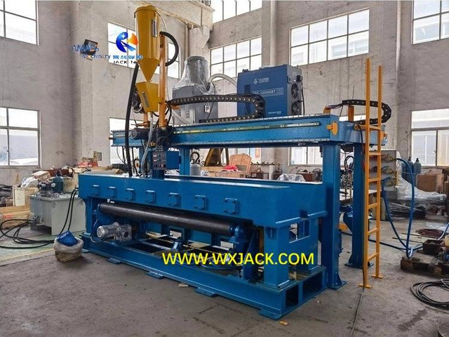 M&aacute;quina de soldadura de juntas a tope de 12 placas de acero 32A