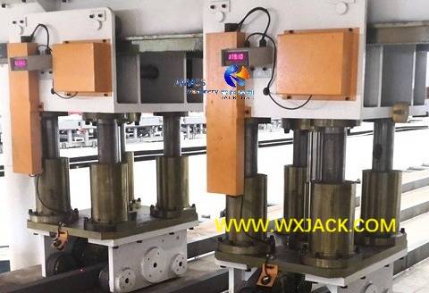 Máquina enderezadora de unidad de placa endurecida de acero en ángulo Fig5 40