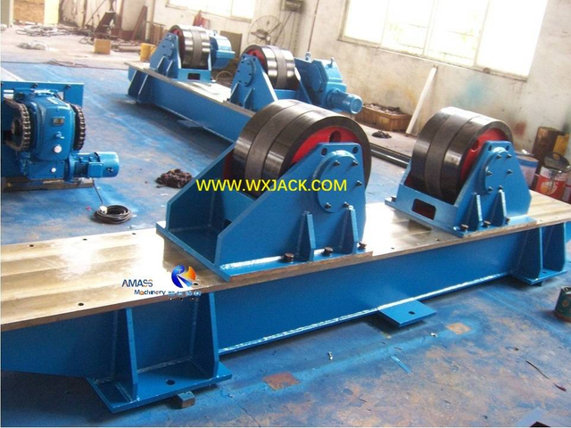 12 Ajuste del perno Cama del rodillo rotador de soldadura 10 100_9772