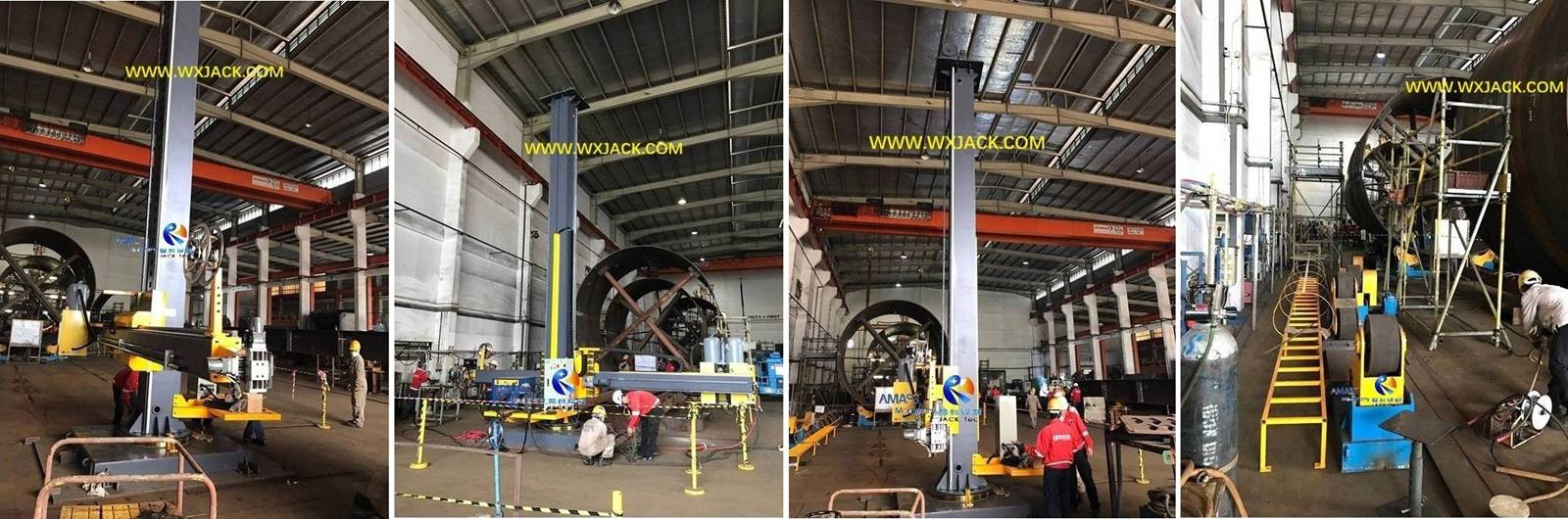 Centro manipulador de soldadura con pluma de 1 columna 4