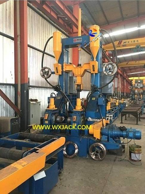 M&aacute;quina 4 vigas H 3 en 1 sobre montaje Soldadura Enderezamiento 31