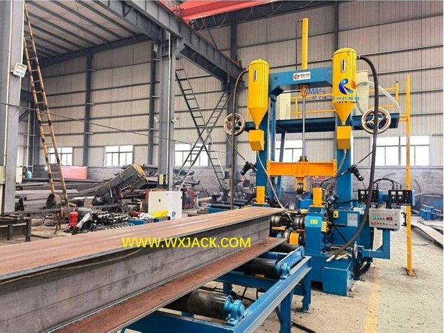 4 M&aacute;quina soldadora de vigas en H vertical 3 en 1 37