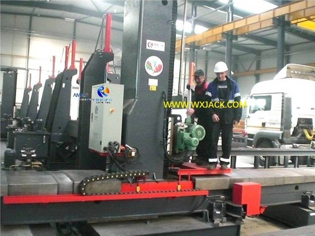 19 Centro de fresado y refrentado Fresadora frontal CNC 133
