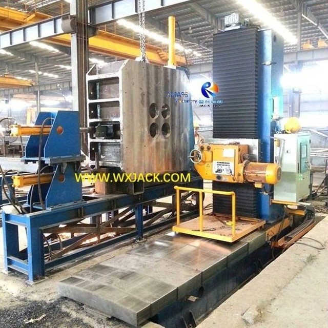 6 Fresadora frontal CNC de vigas de estructura de acero 56