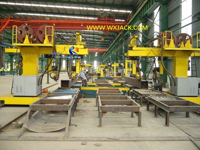 L&iacute;nea de producci&oacute;n de vigas de 2 CAJAS 1