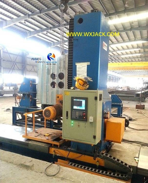 6 Fresadora frontal CNC de vigas de estructura de acero 57