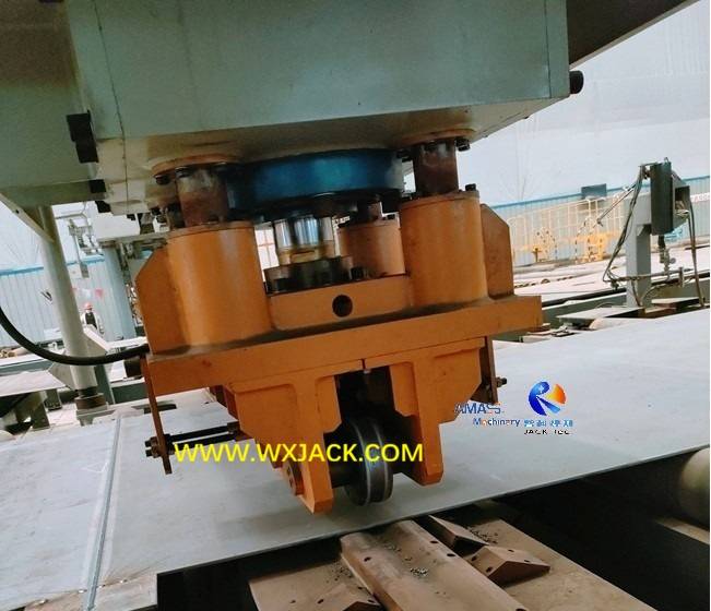 Máquina enderezadora de costuras de soldadura a tope de placa Fig4 34
