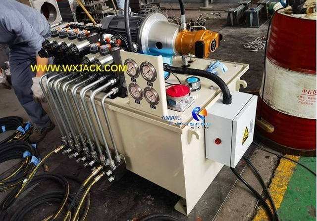 M&aacute;quina enderezadora de vigas H hidr&aacute;ulica 4 90