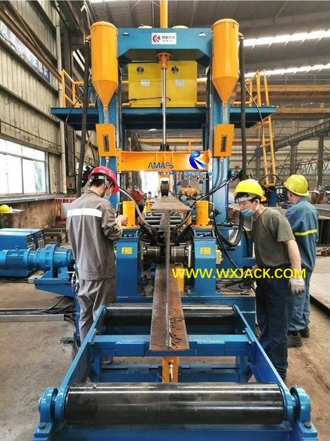 11 M&aacute;quina enderezadora y soldadora de ensamblaje de vigas en H 3 en 1 9