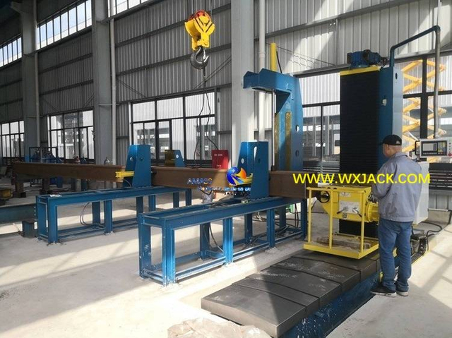 2 Fresadora frontal de viga CNC CAJA de control H 152