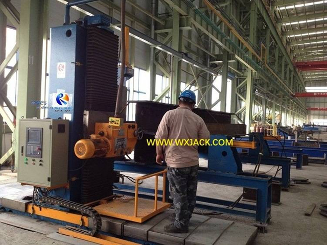 Fresadora frontal de extremo de viga de tubo CNC 3 63