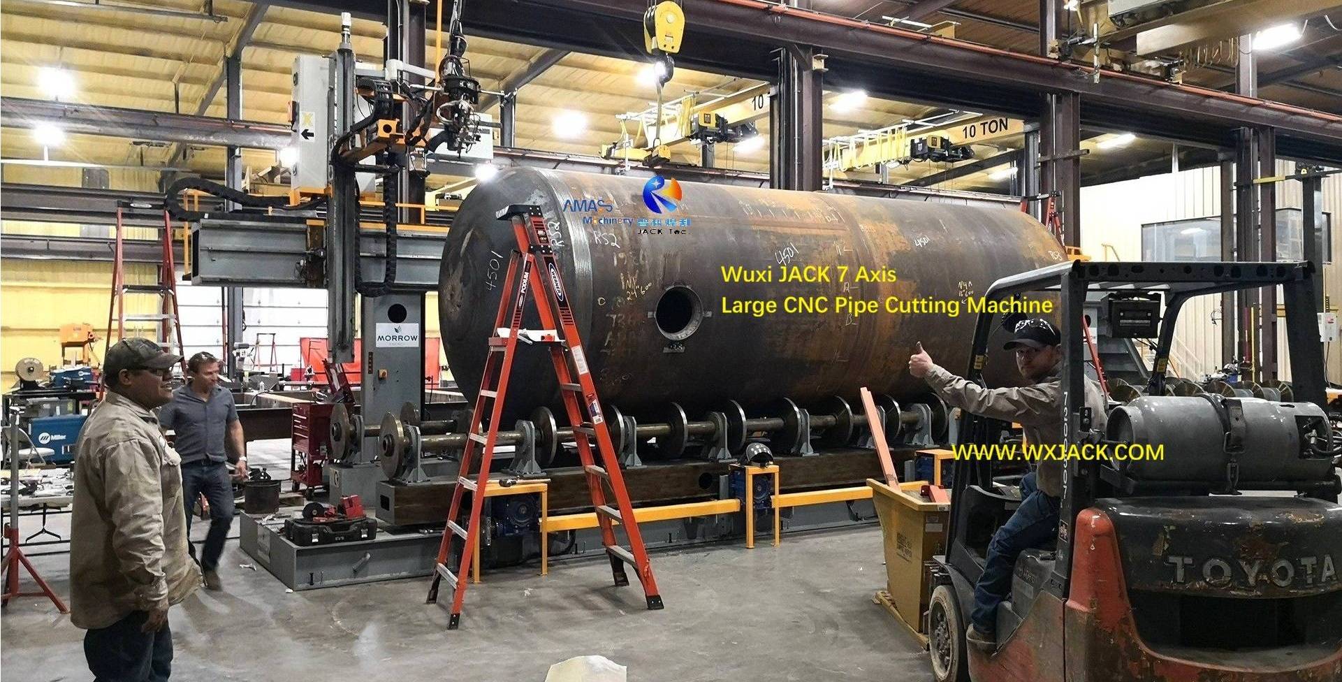 0 7 Axis Large CNC Pipe Cutting Machine 7
