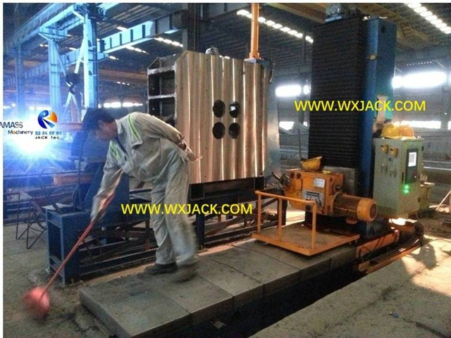 5 Fresadora frontal de extremo CNC de viga de estructura de acero 66 20130803_081955