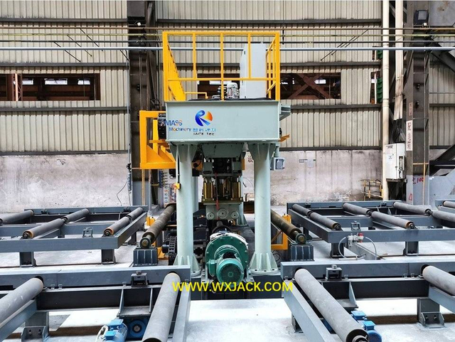 M&aacute;quina enderezadora de unidad de placa reforzada con acero de 2 &aacute;ngulos 7