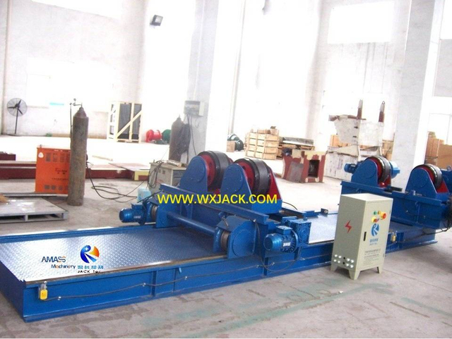 11 Ajuste del husillo Cama del rodillo rotador de soldadura 5 100_7754