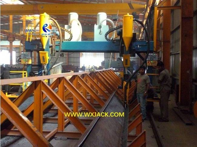 2 I Máquina soldadora de pórtico para vigas en H 8