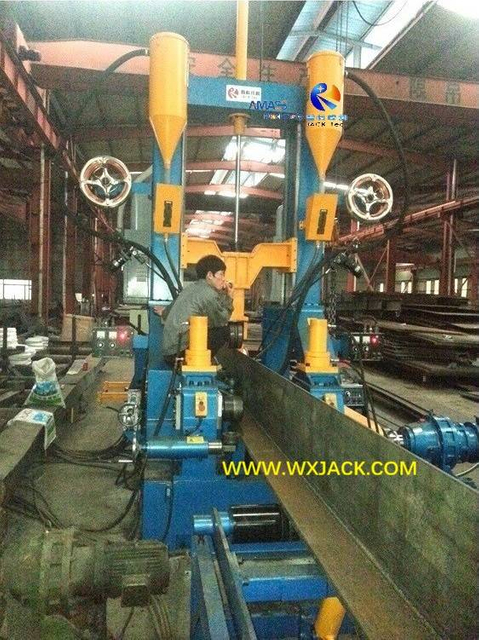 9 M&aacute;quina de fabricaci&oacute;n de vigas en H 3 en 1 13