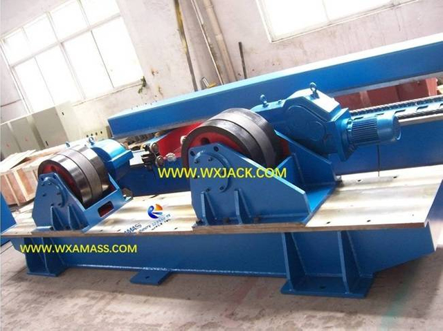 Rotador de soldadura de ajuste de 4 pernos Cama de rodillos giratorios 8 100_9804