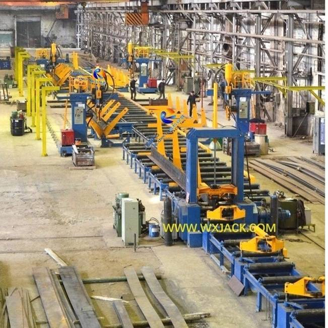 12 L&iacute;nea de producci&oacute;n autom&aacute;tica de soldadura de vigas H 1