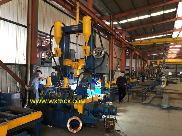10 M&aacute;quina enderezadora y soldadora de ensamblaje de vigas en H 3 en 1 15