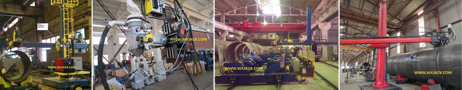 2 Centro de soldadura con manipulador y rotador de soldadura 35