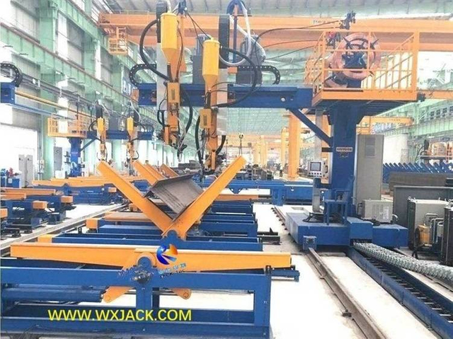 3 Estructura de acero H Haz 180 &deg; Rater&iacute;a de rotaci&oacute;n M&aacute;quina 4 10