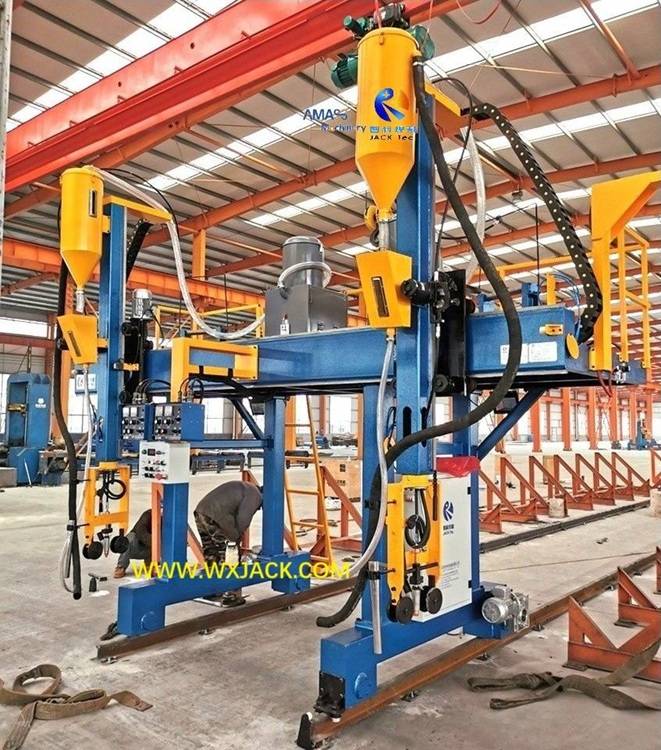 1 I Máquina soldadora de pórtico para vigas en H 10