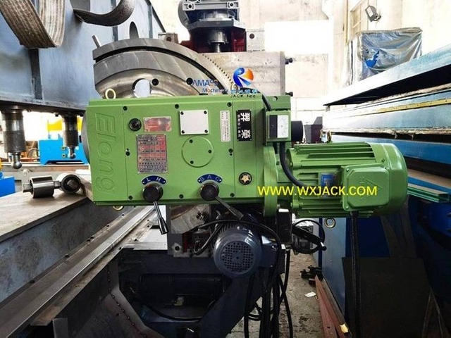 Fresadora de bordes de placa de acero de carrera larga de 5 cabezales dobles 273