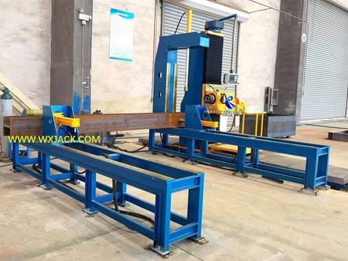 Fresadora frontal de viga CNC Cross BOX H
