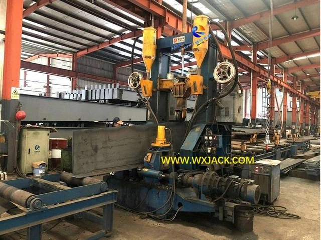 3 3 en 1 m&aacute;quina enderezadora de soldadura de ensamblaje de viga H 1