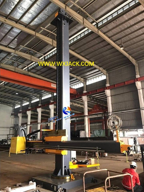 Manipulador de soldadura de 5 columnas y pluma 2