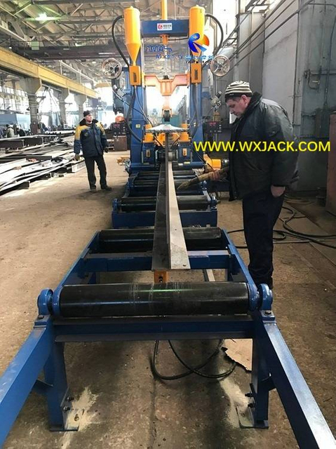 10 M&aacute;quina enderezadora y soldadora de ensamblaje de vigas en H 3 en 1 11