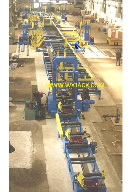 3 L&iacute;nea de producci&oacute;n de vigas en H con soldadura autom&aacute;tica 4