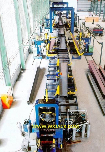 1 L&iacute;nea de producci&oacute;n de vigas en H con soldadura autom&aacute;tica 9