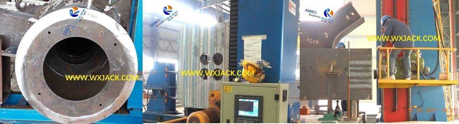 1 fresadora frontal CNC para vigas de tubos