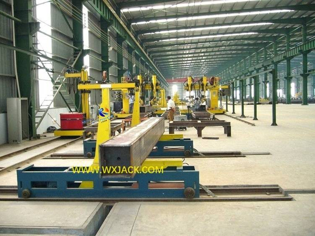 L&iacute;nea de producci&oacute;n de vigas de 7 CAJAS