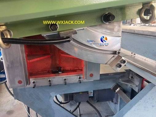 Máquina fresadora de bordes de placa de acero