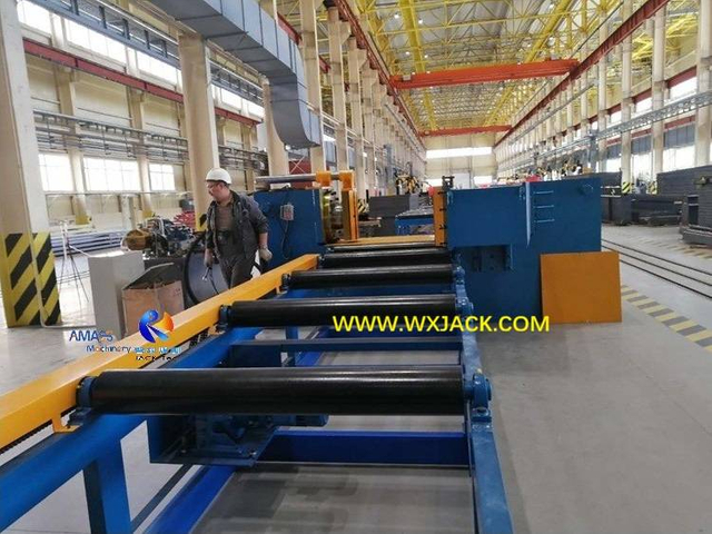 M&aacute;quina enderezadora de prensa horizontal de viga 3 BOX H 5
