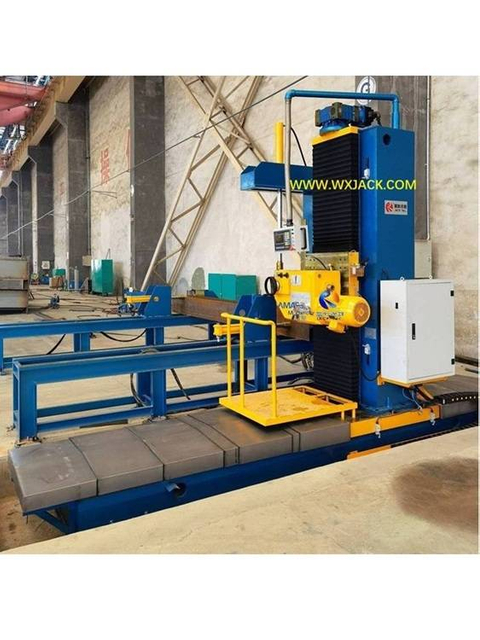 7 Fresadora frontal CNC de viga BOX H de estructura de acero 73