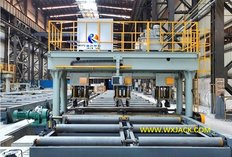 Máquina enderezadora de unidad de placa reforzada con acero en ángulo Fig3 25