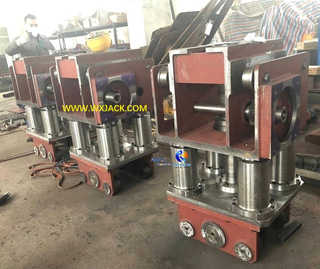 M&aacute;quina enderezadora de unidad de placa acanalada de acero de 4 &aacute;ngulos 9