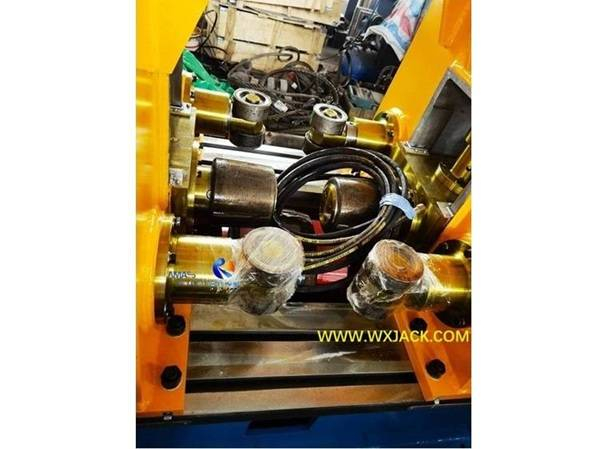 3 M&aacute;quina hidr&aacute;ulica enderezadora de bridas para vigas en H 54