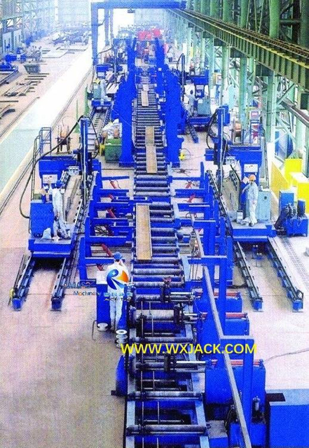 4 L&iacute;nea de producci&oacute;n de vigas en H con soldadura autom&aacute;tica 22