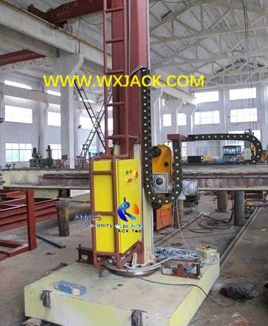 Máquina manipuladora de soldadura de pluma de columna