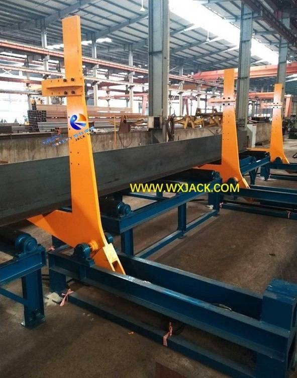 3 Estructura de acero BOX H Carro de rotación de vigas 3 7