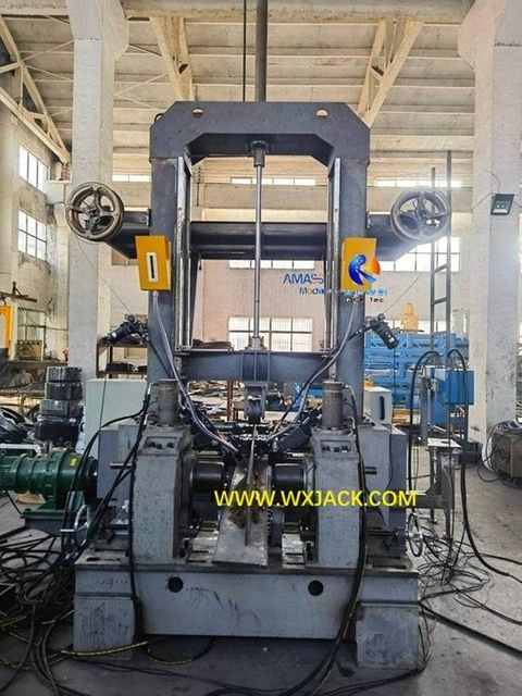 M&aacute;quina enderezadora y soldadora de ensamblaje de vigas en H 5 3 en 1 254
