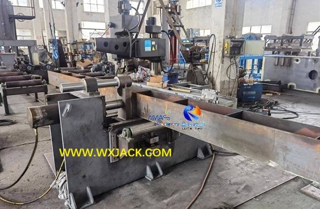 Máquina enderezadora longitudinal de vigas CAJA H de estructura de acero Fig2 19
